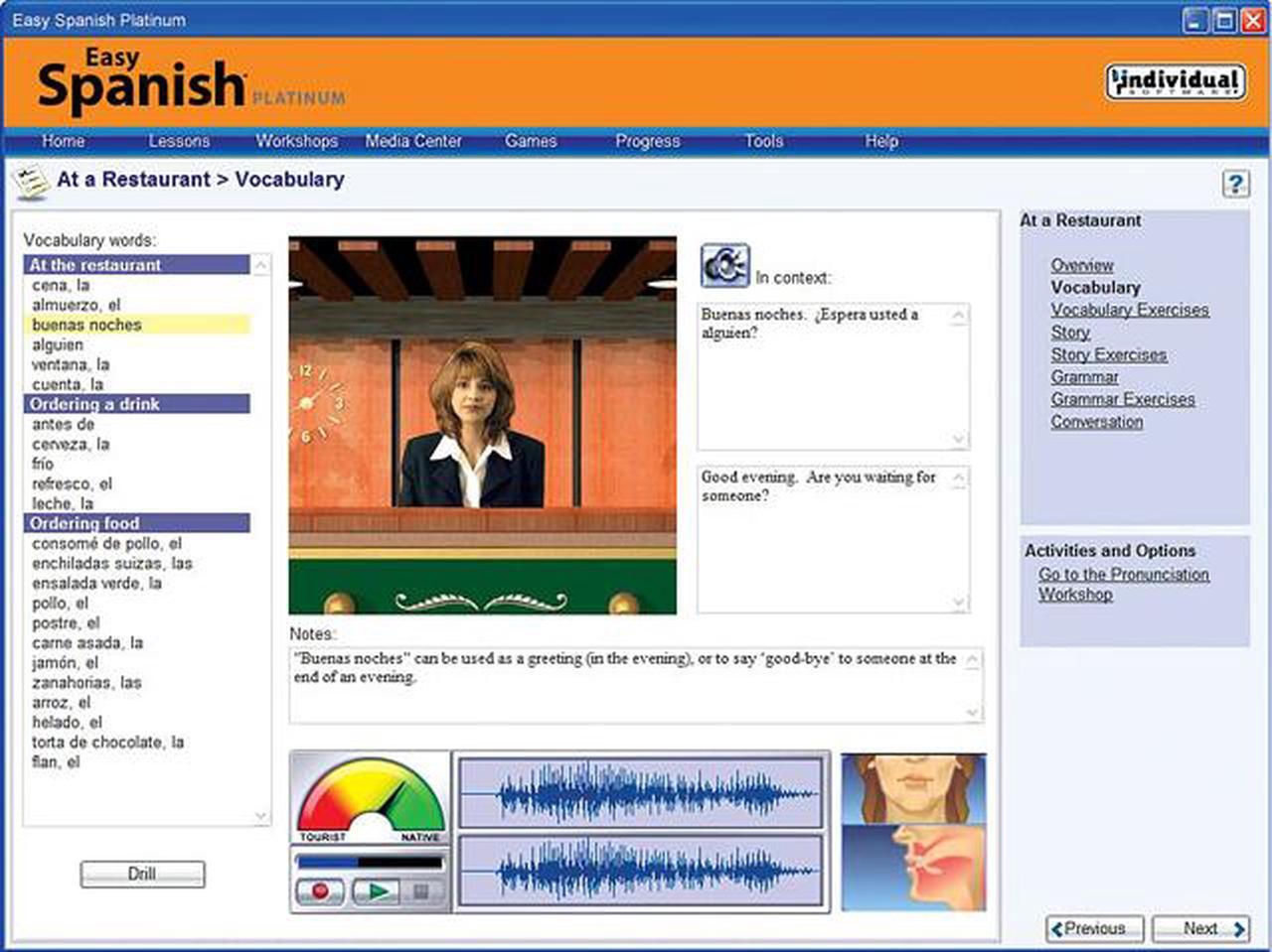 Alt view image 5 of 6 - Individual Software Easy Spanish Platinum