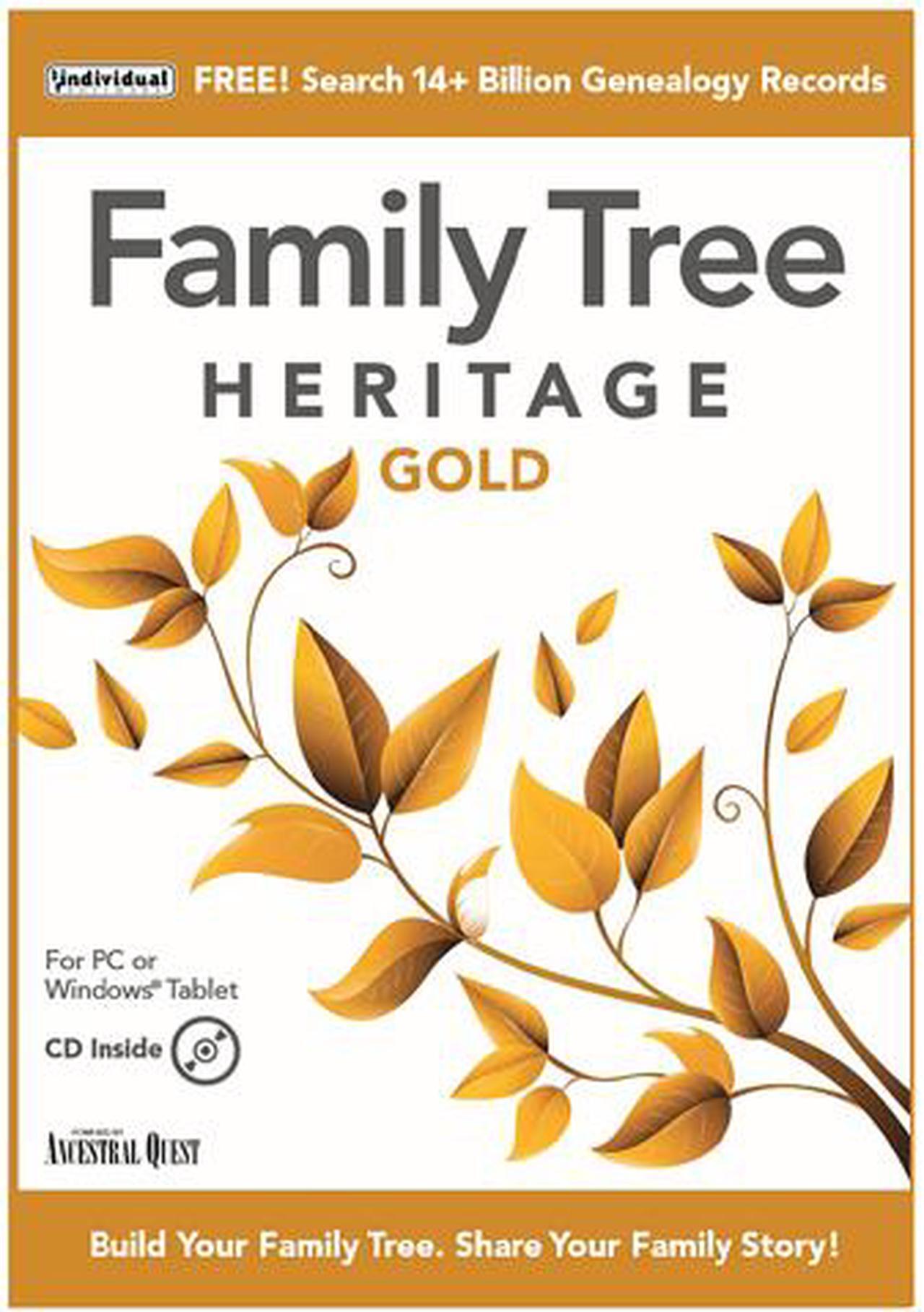 Main image of Individual Software Family Tree Heritage Gold - Download
