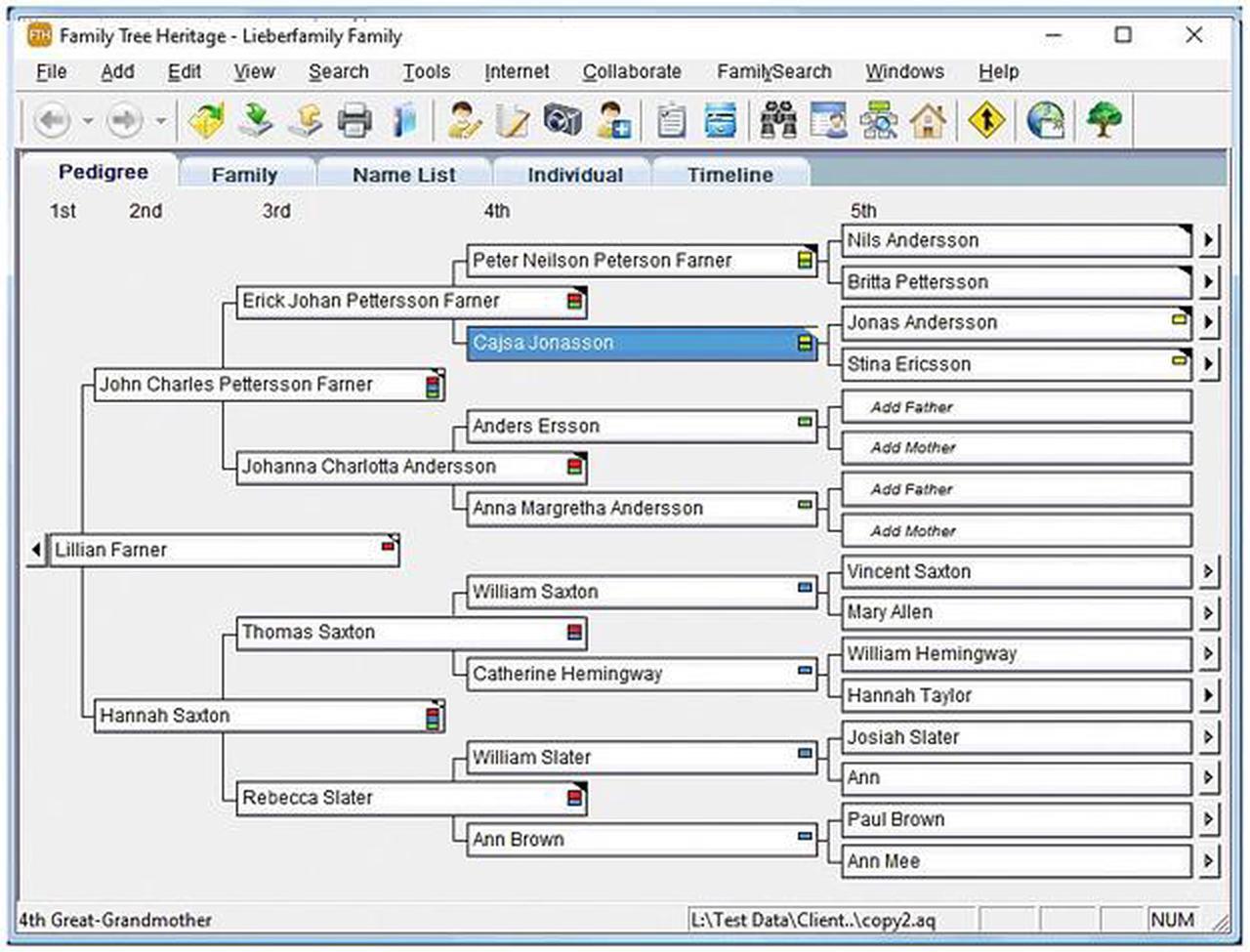 Alt view image 11 of 11 - Individual Software Family Tree Heritage Gold - Download