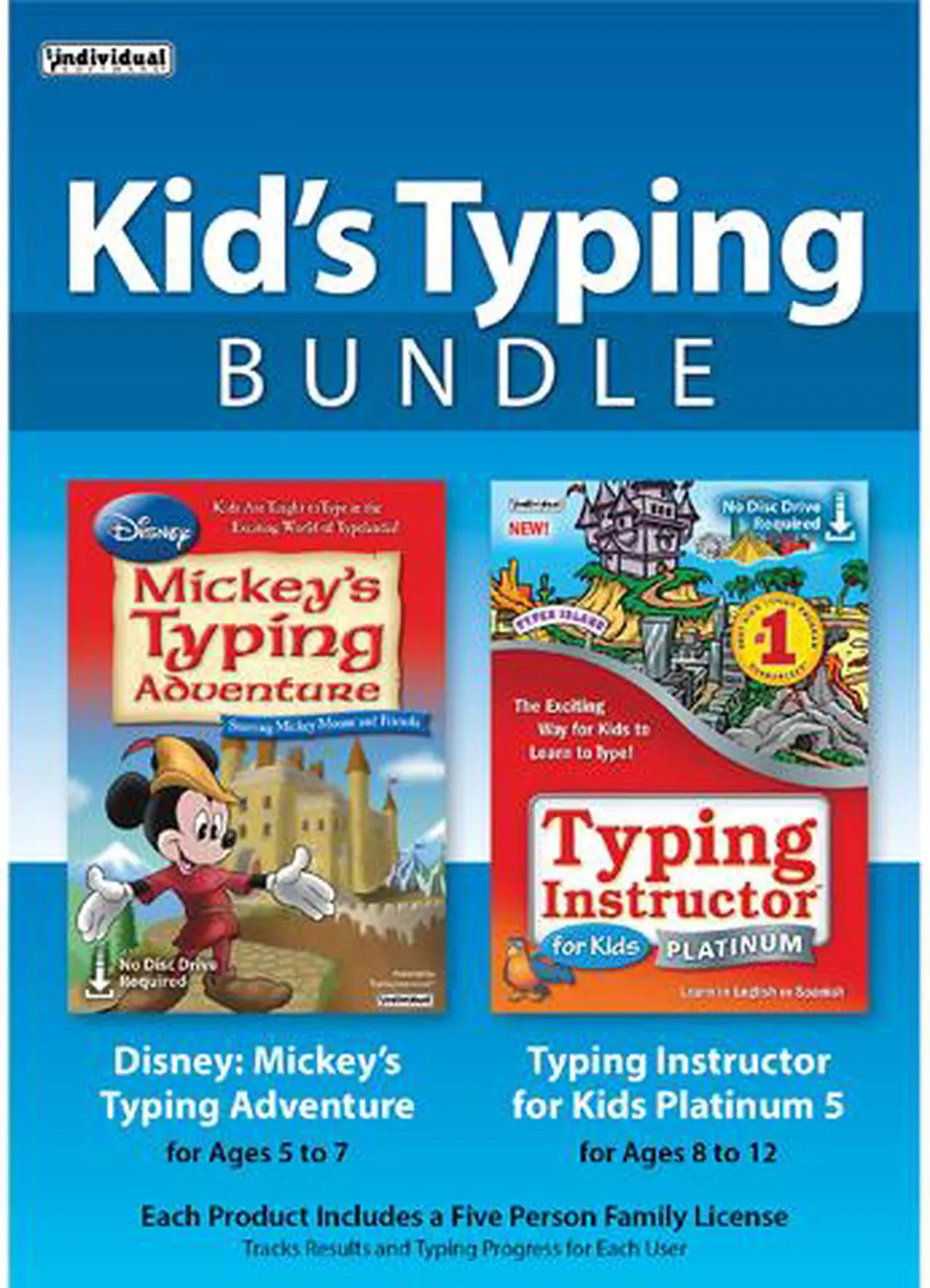 Main image of Individual Software Kid's Typing Bundle