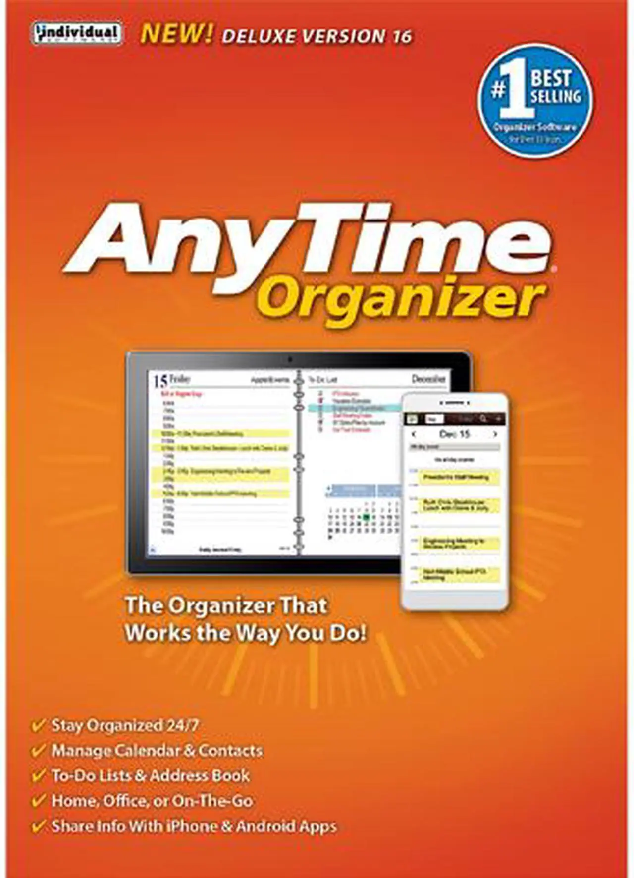 Main image of Individual Software AnyTime Organizer Deluxe 16