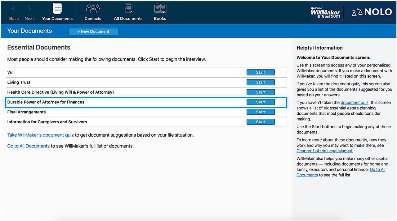 Alt view image 2 of 6 - Quicken WillMaker & Trust 2021 for Windows & MAC
