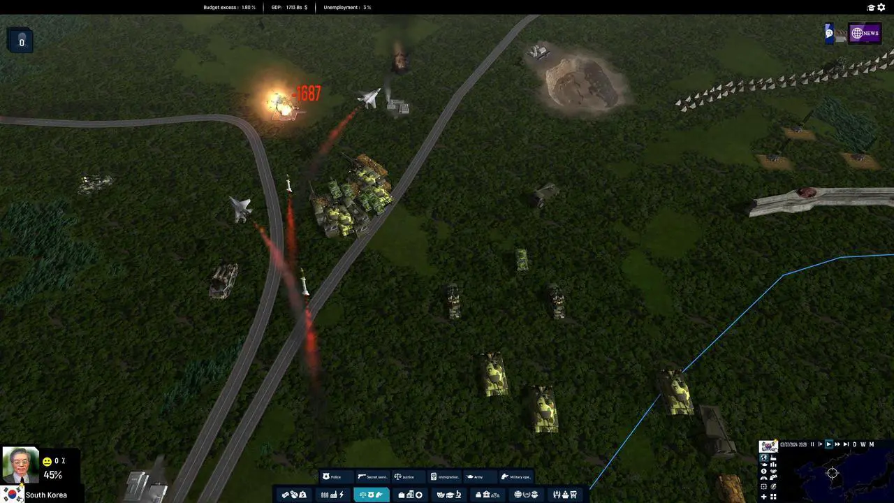 Alt view image 8 of 16 - Geo-Political Simulator 5 - PC [Steam Online Game Code]