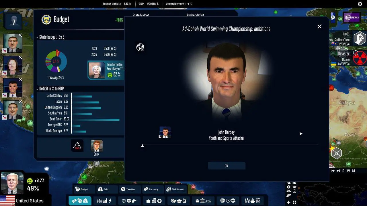 Alt view image 12 of 16 - Geo-Political Simulator 5 - PC [Steam Online Game Code]