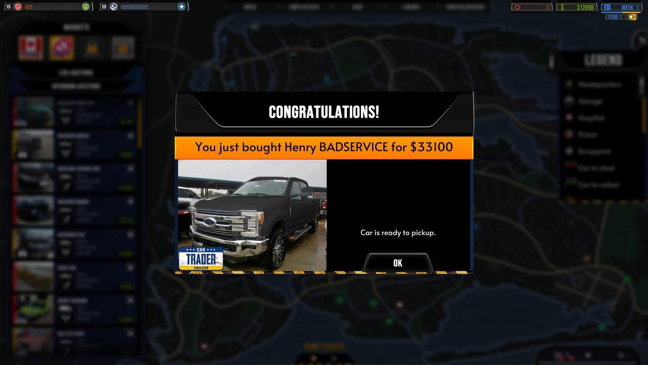 Alt view image 9 of 11 - Car Trader Simulator - PC [Steam Online Game Code]