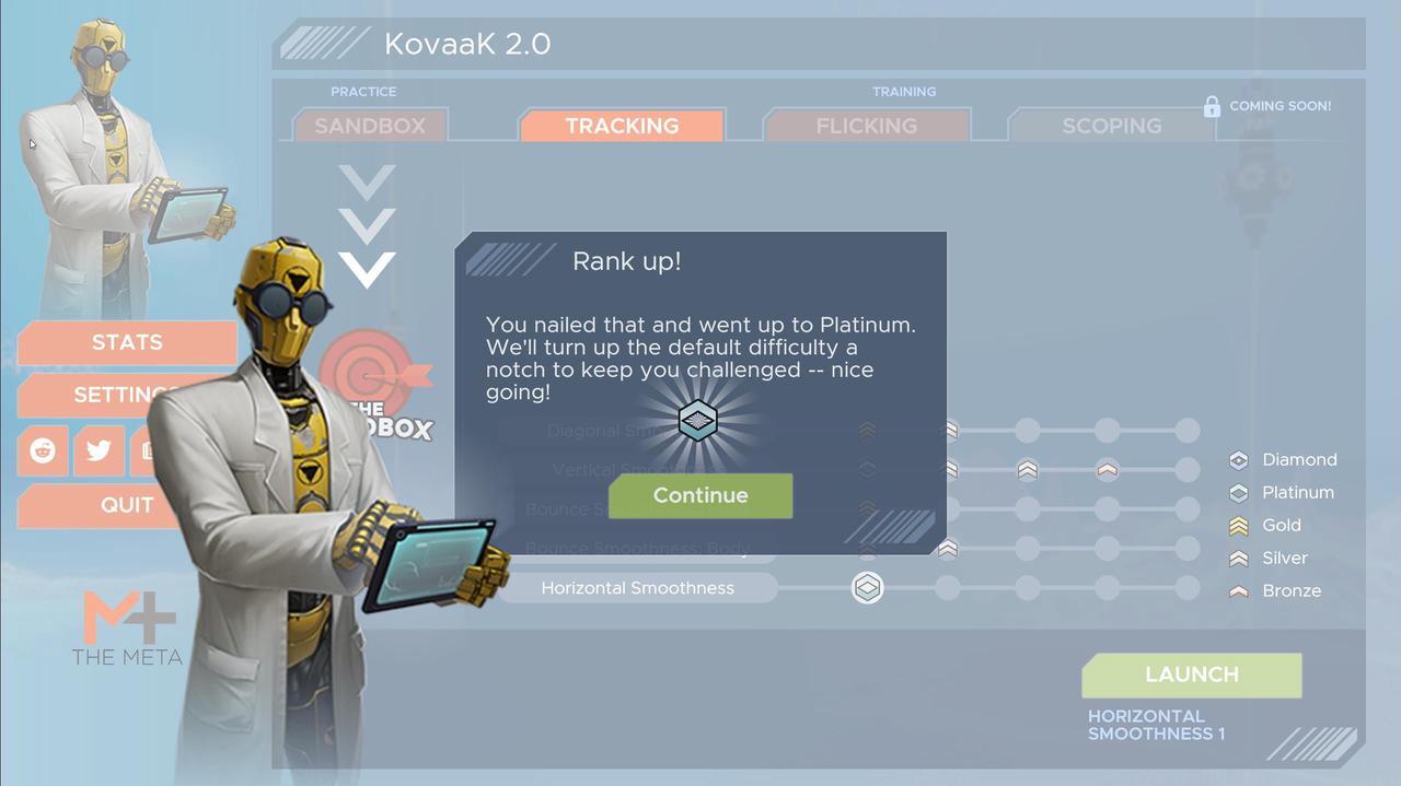 Alt view image 8 of 10 - KovaaK’s Tracking Trainer DLC - PC [Steam Online Game Code]