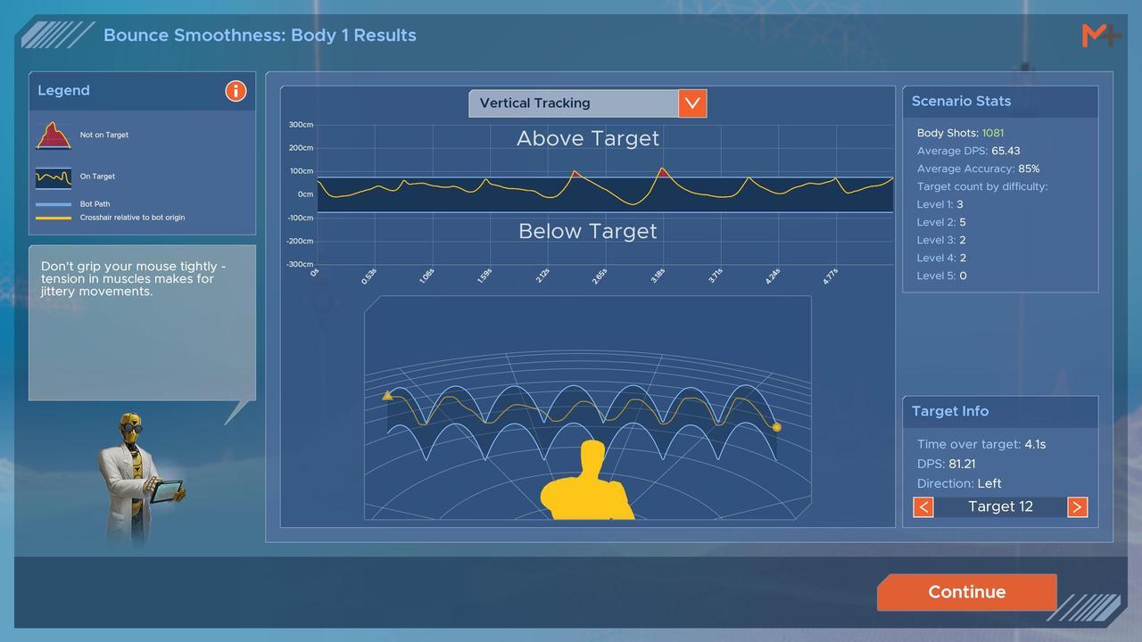 Alt view image 9 of 10 - KovaaK’s Tracking Trainer DLC - PC [Steam Online Game Code]