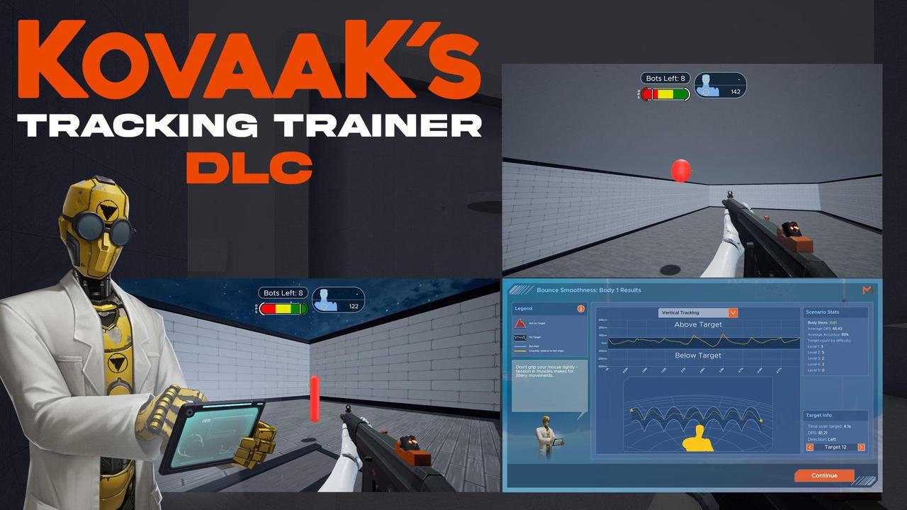 Alt view image 10 of 10 - KovaaK’s Tracking Trainer DLC - PC [Steam Online Game Code]