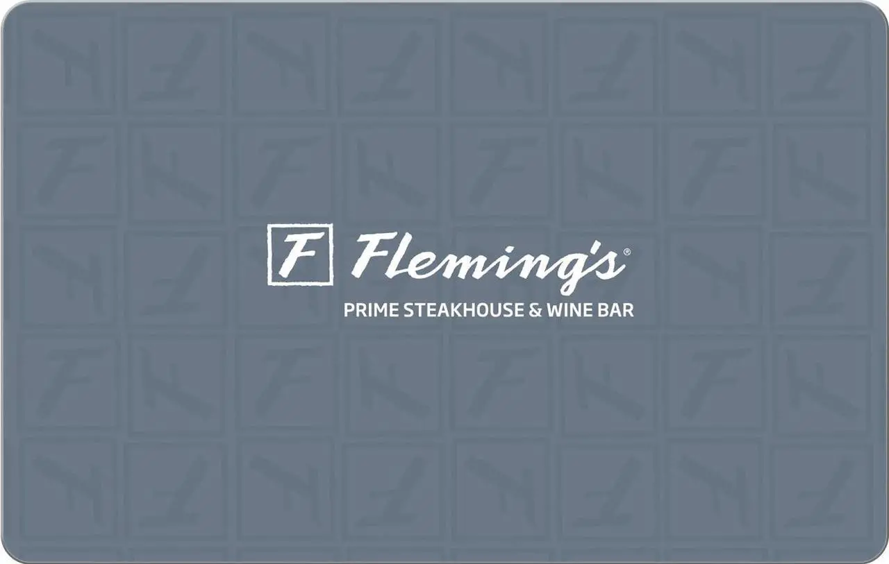 Main image of Fleming's Prime Steakhouse & Wine Bar $200 Gift Card (Email Delivery)