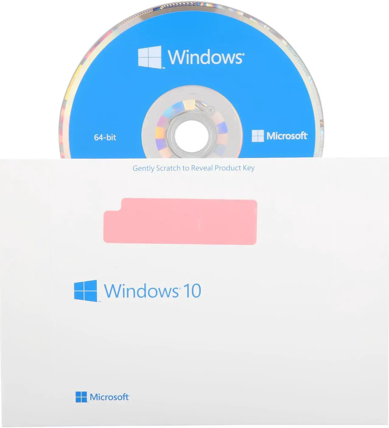 Main image of Windows 10 Home 64-Bit Installation / Recovery Disc Only - No License Key Included - OEM