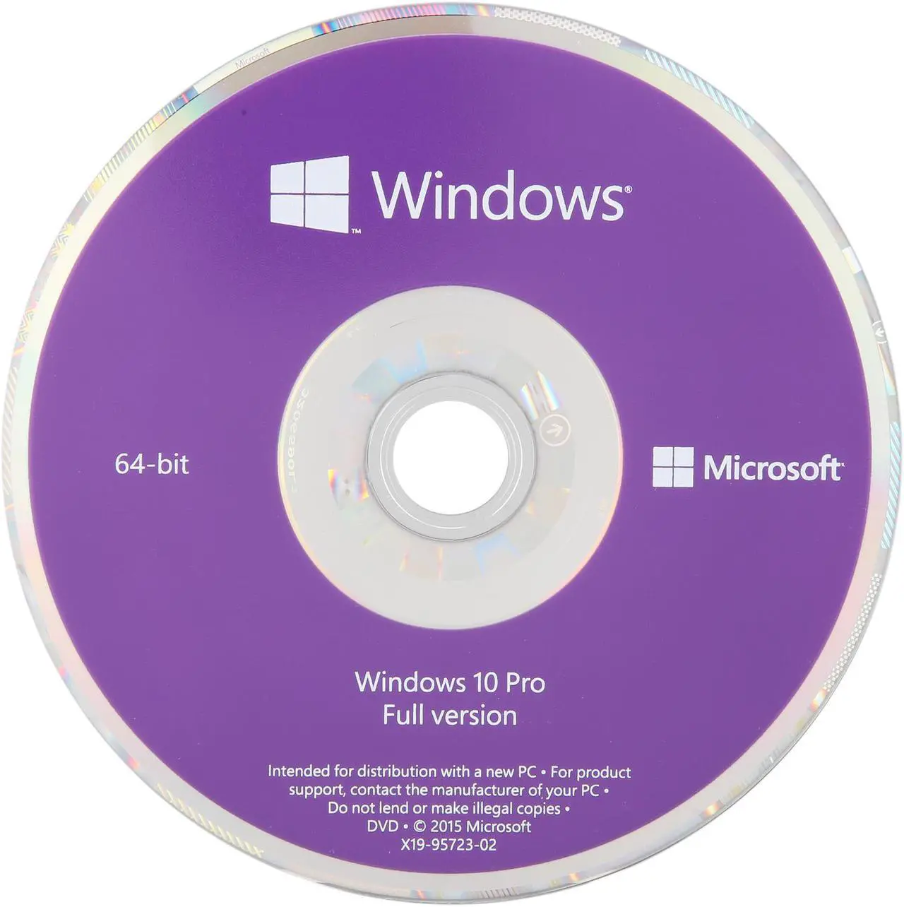 Alt view image 2 of 3 - Windows 10 Pro 64-Bit Installation / Recovery Disc Only - No License Key Included - OEM