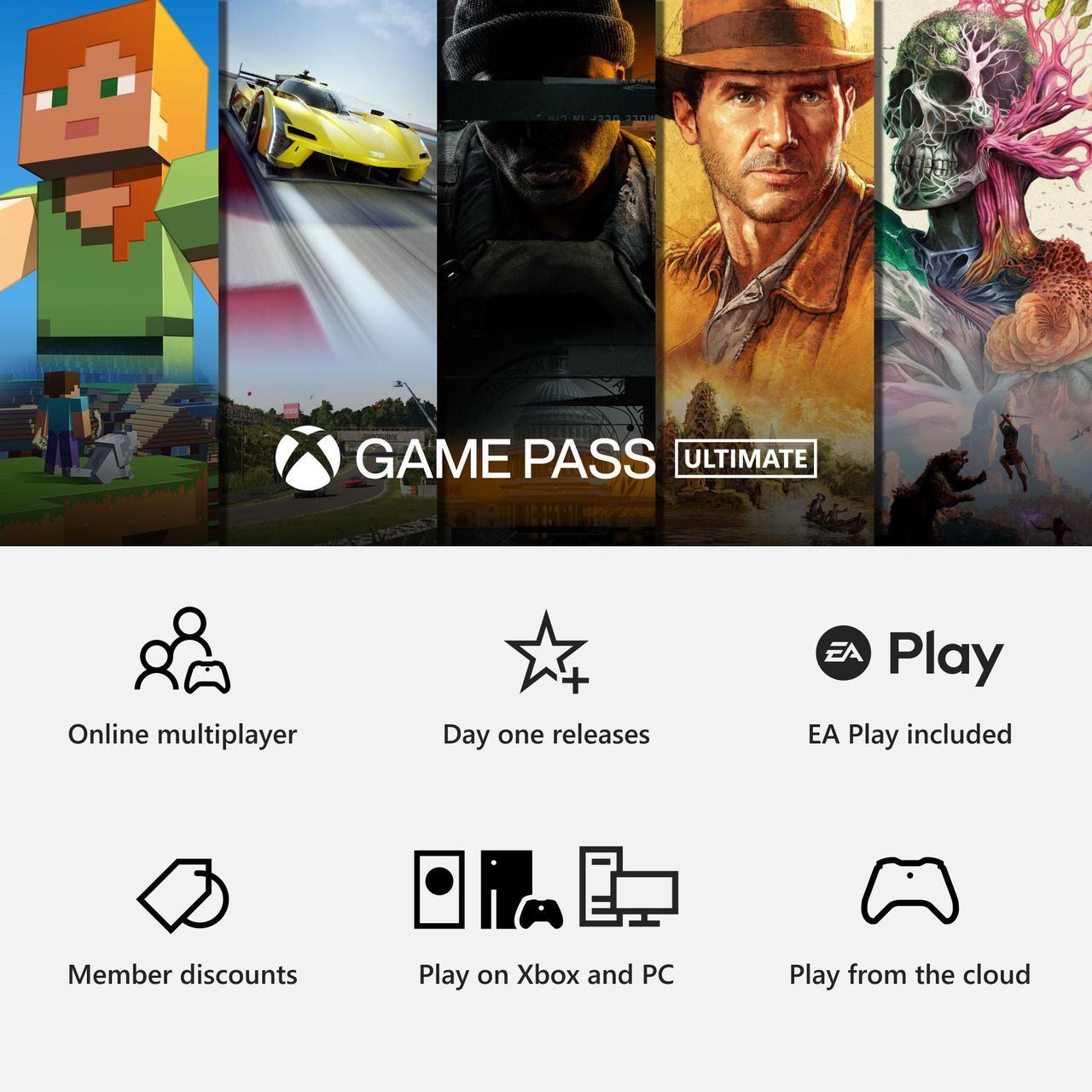 Alt view image 8 of 8 - Xbox 3 Month Ultimate Game Pass - US Registered Account Only (Email Delivery)