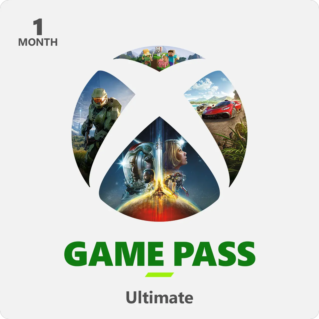 Подписка Xbox Microsoft Game Pass Купить