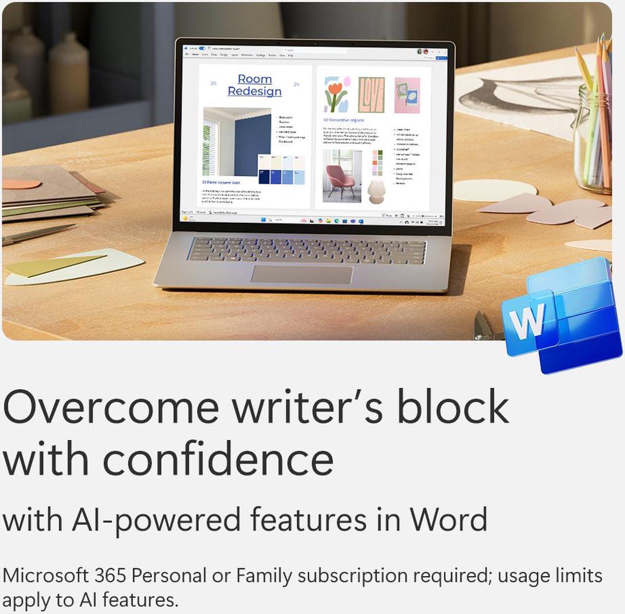 Alt view image 4 of 6 - Microsoft 365 Family | 15-Month Subscription, up to 6 people | Premium Office apps - now with Copilot | 1TB OneDrive cloud storage | PC/Mac Download