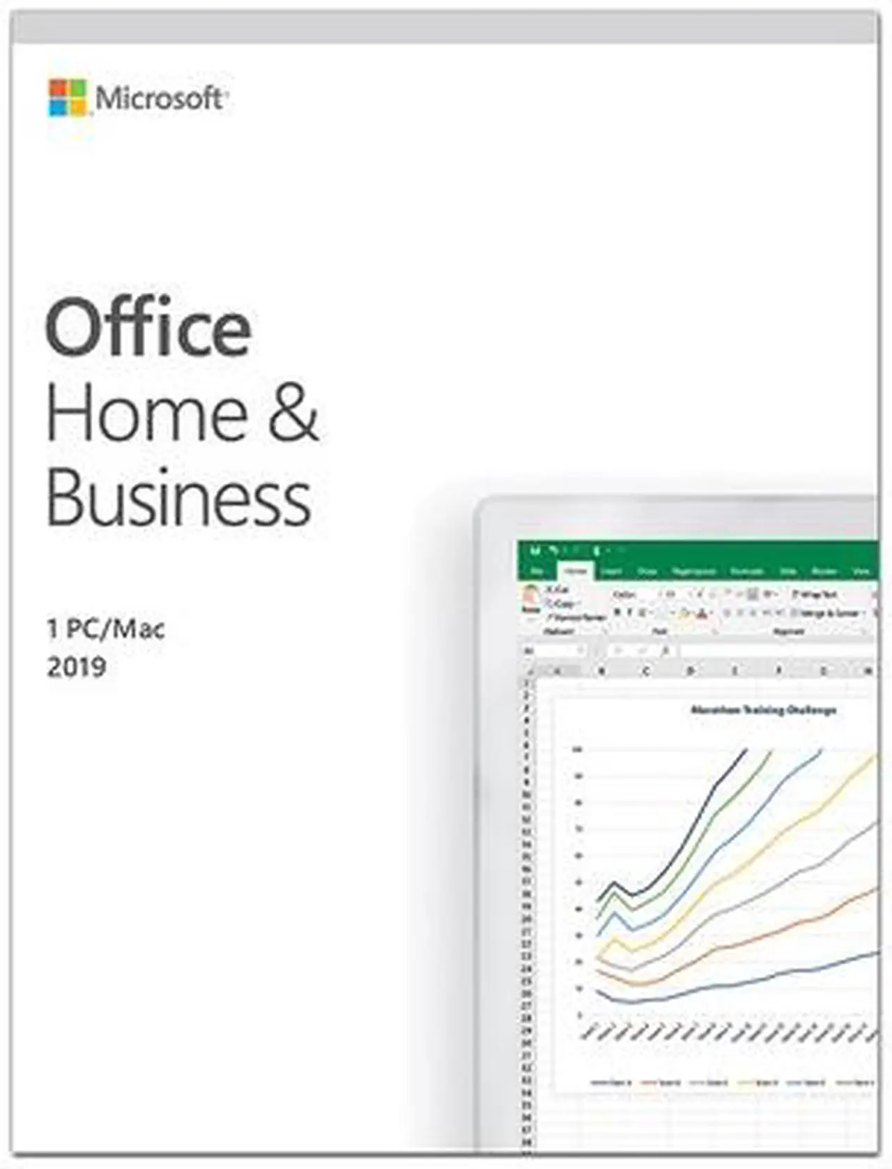 Main image of Microsoft Office Home & Business 2019 | One time purchase, 1 device | Windows 10 PC/Mac Keycard