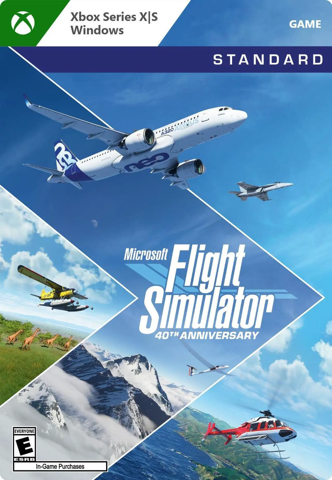 Main image of Microsoft Flight Simulator 40th Anniversary Xbox Series X|S, Windows [Digital Code]