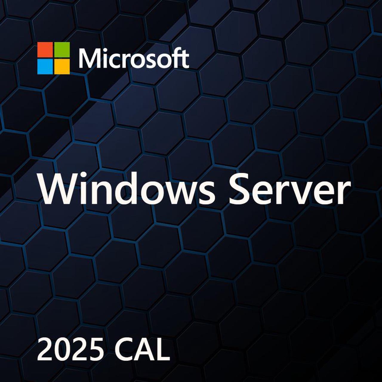Main image of Microsoft Windows Server 2025 CAL - 1 Device - OEM