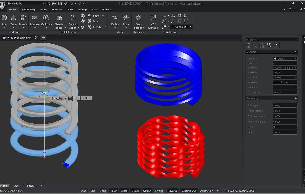 Alt view image 2 of 6 - CorelCAD 2020 - Download
