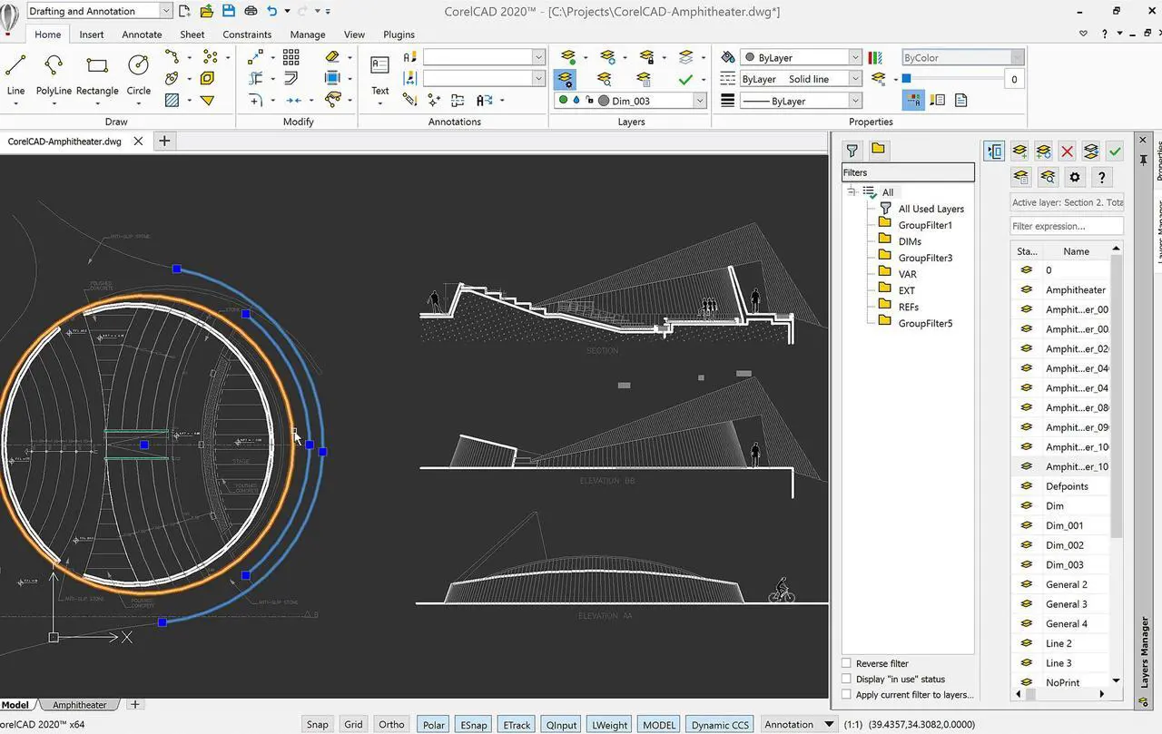 Alt view image 5 of 6 - CorelCAD 2020 - Download