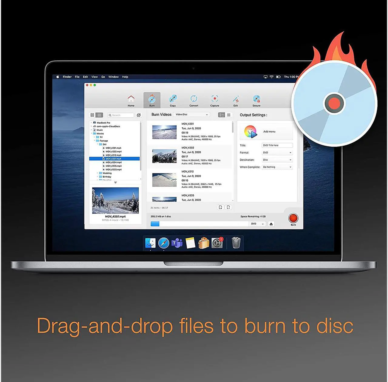 Alt view image 3 of 6 - Corel Roxio Toast 19 Pro for Mac - Download