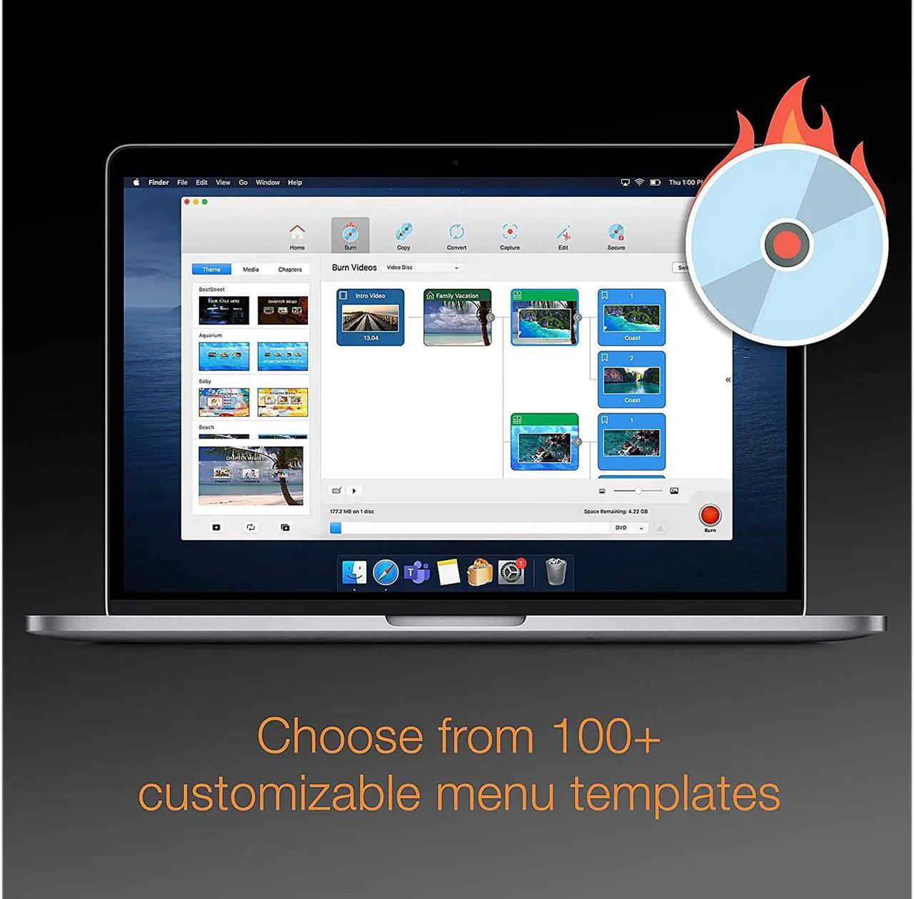 Alt view image 4 of 6 - Corel Roxio Toast 19 Pro for Mac - Download