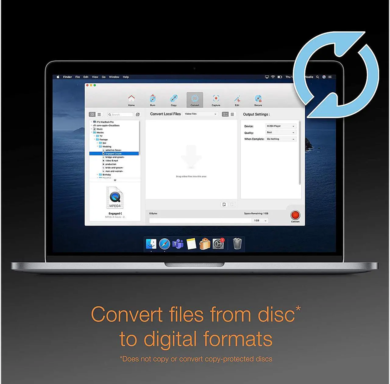 Alt view image 6 of 6 - Corel Roxio Toast 19 Pro for Mac - Download