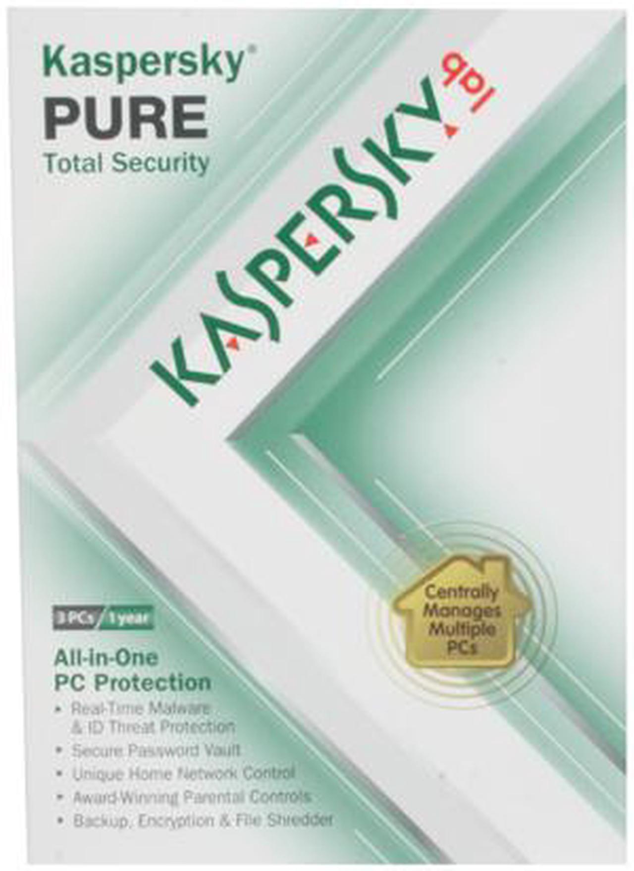 Main image of Kaspersky PURE Total Security - 3 PCs