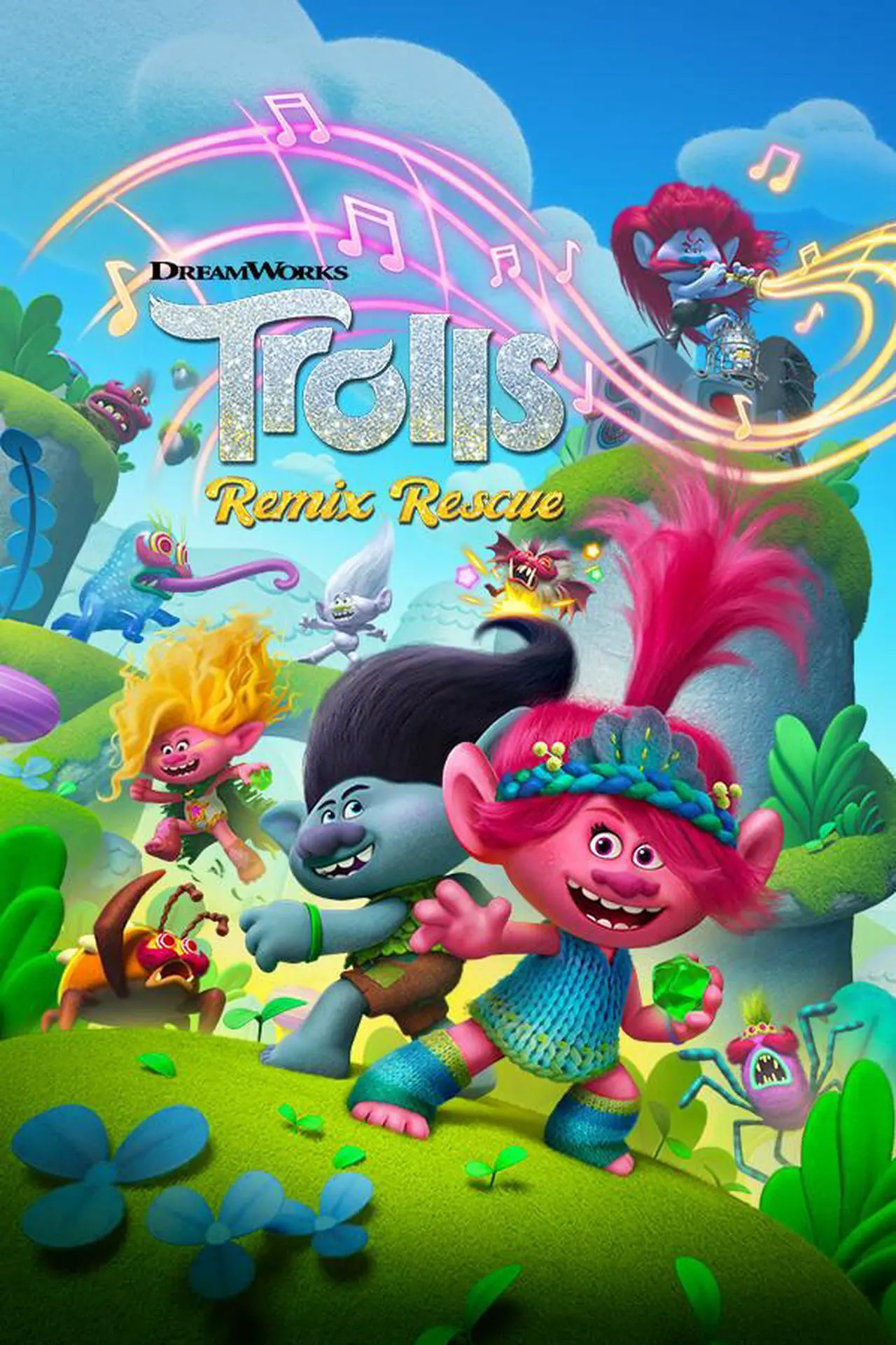 Main image of DreamWorks Trolls Remix Rescue - PC [Steam Online Game Code]
