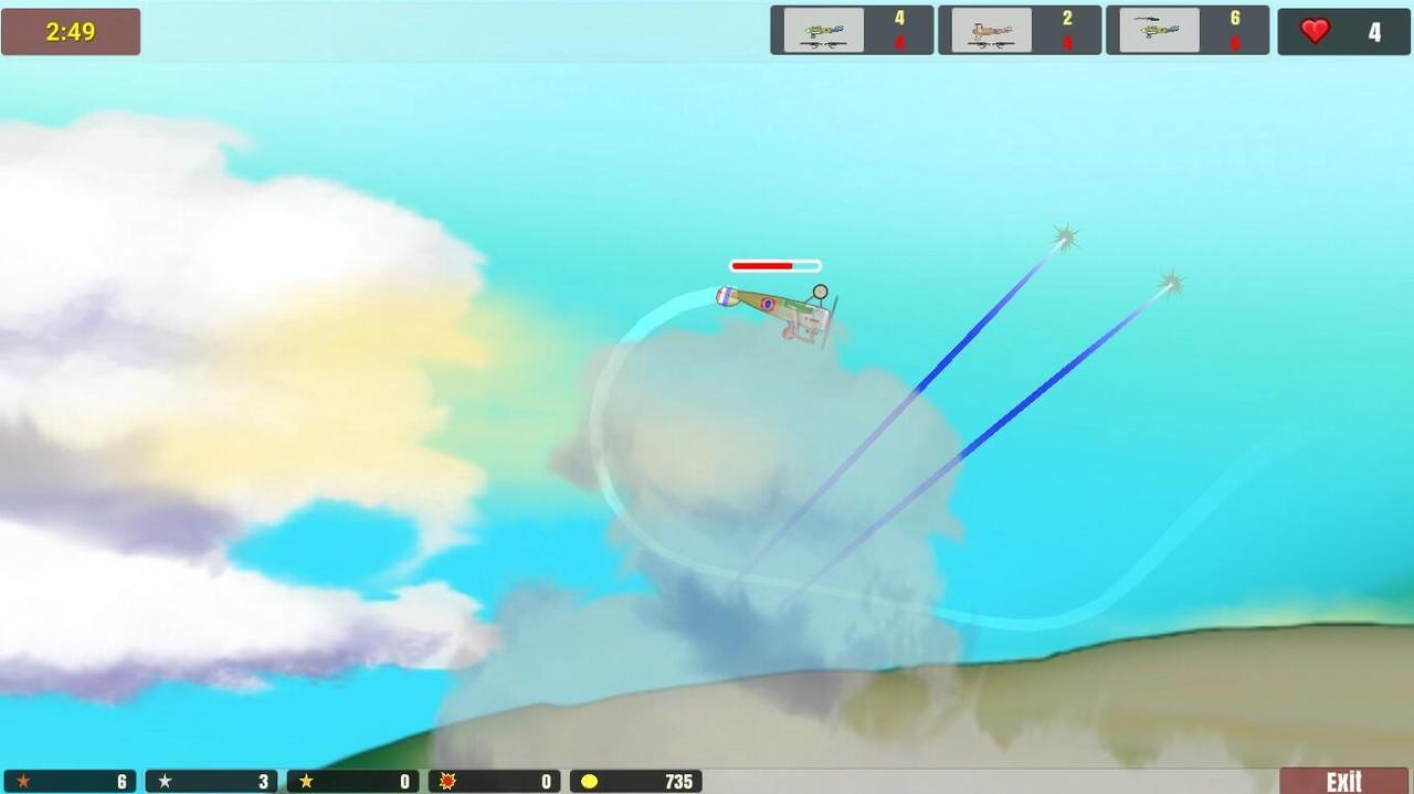 Alt view image 4 of 10 - Biplane Baron 2: Flying Aces - PC [Steam Online Game Code]