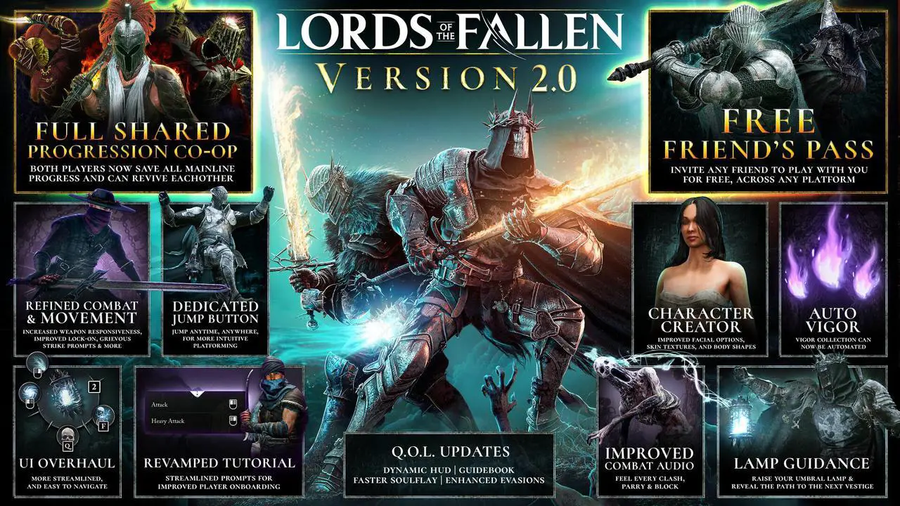 Main image of Lords of the Fallen Deluxe Edition w/ Friend's Pass - PC [Steam Online Game Code]