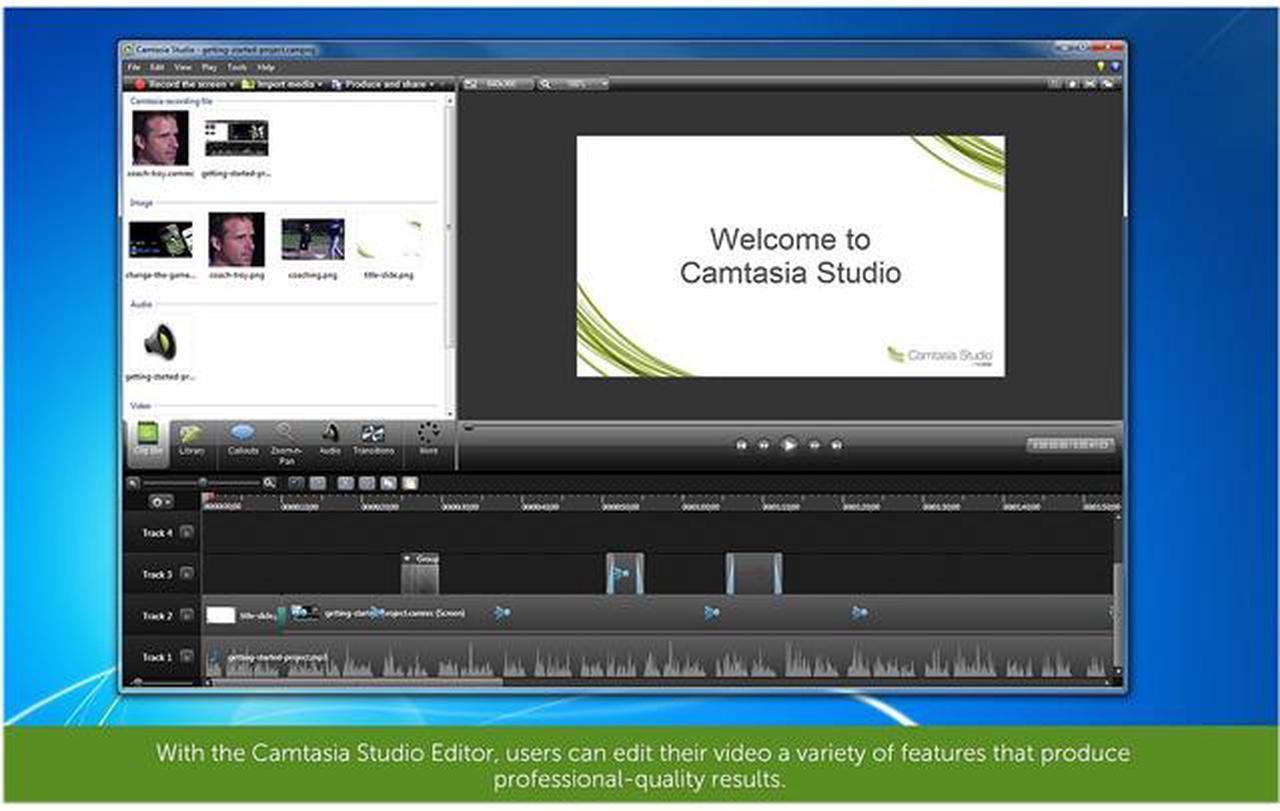 Alt view image 3 of 6 - TechSmith Camtasia Studio 8