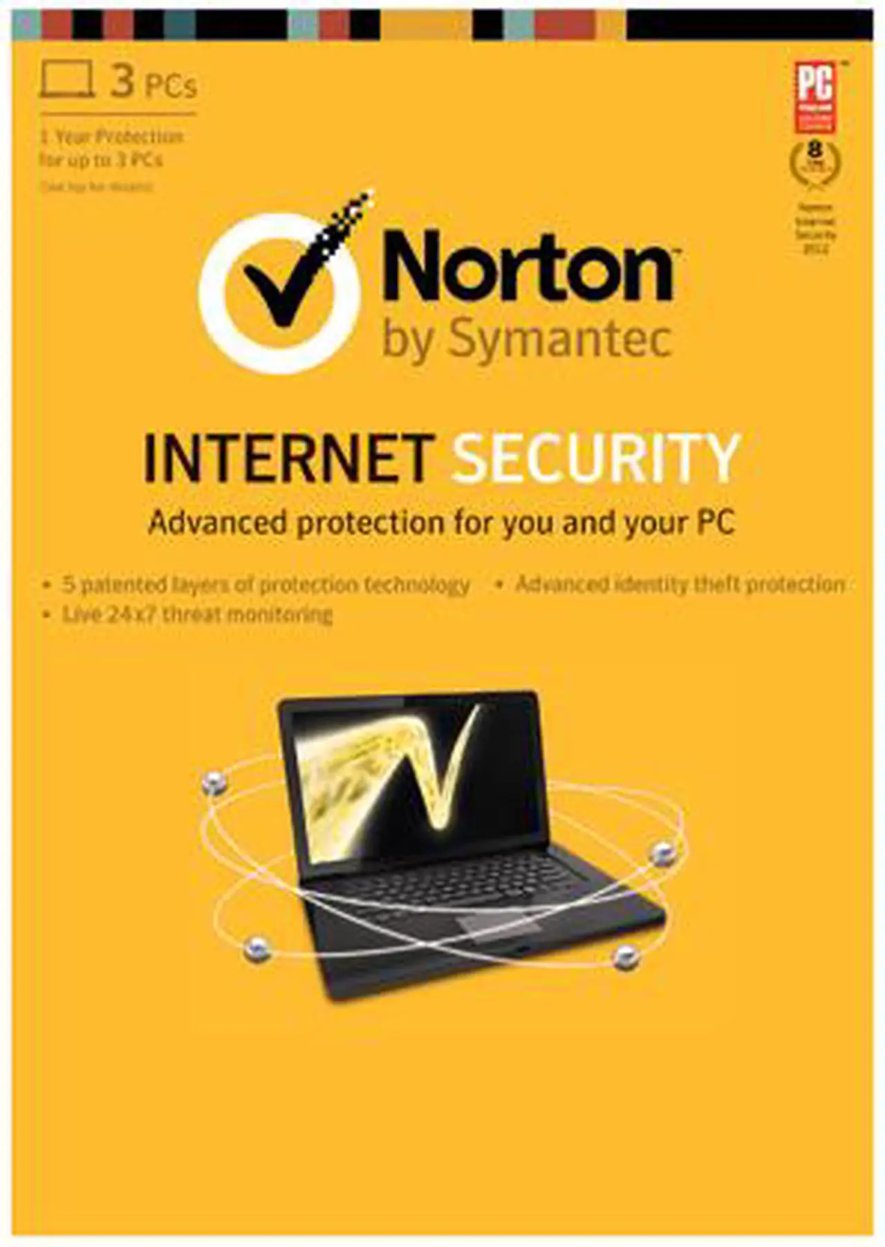 Main image of Symantec Norton Internet Security 2013 - 3 PCs