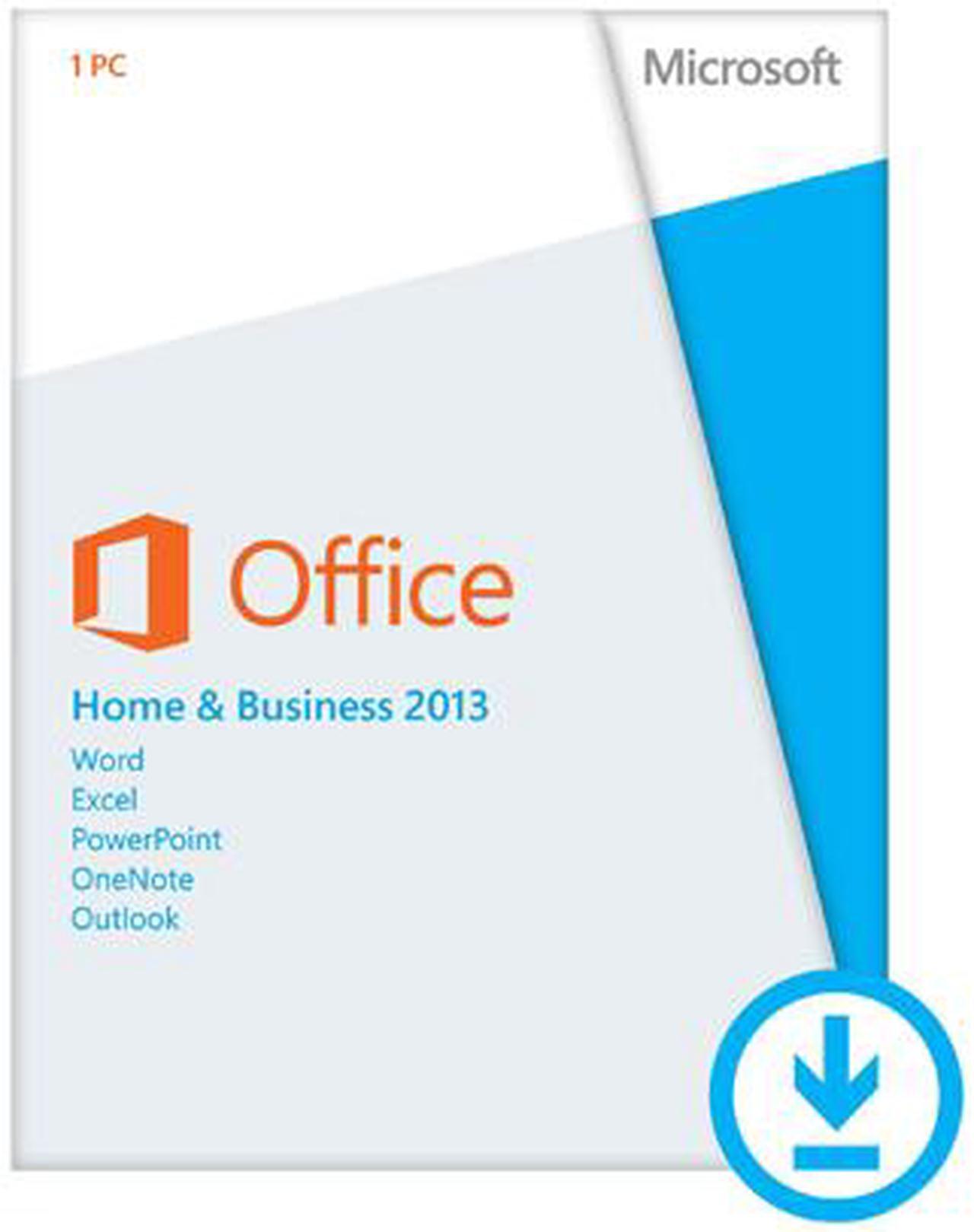 Main image of Microsoft Office Home & Business 2013 - Download - 1 PC