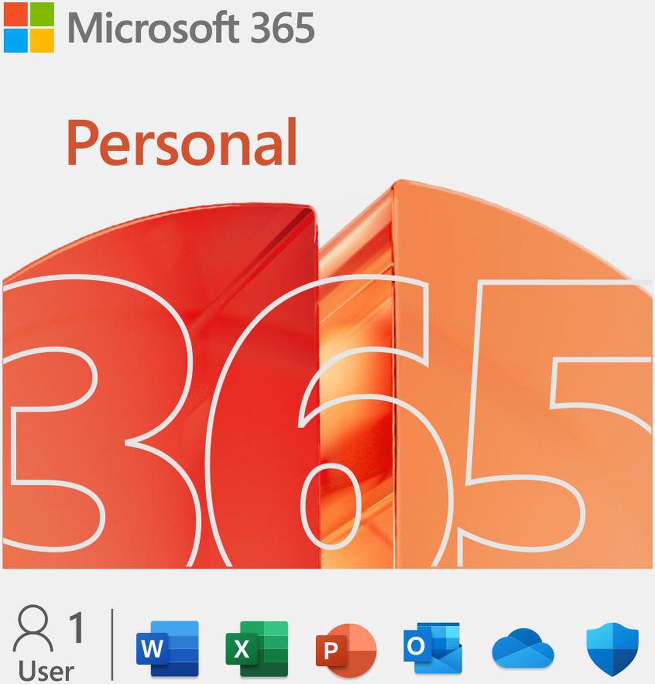 Main image of Microsoft 365 Personal | 12-Month Subscription, 1 person | Premium Office apps - now with Copilot | 1TB OneDrive cloud storage | PC/Mac Download