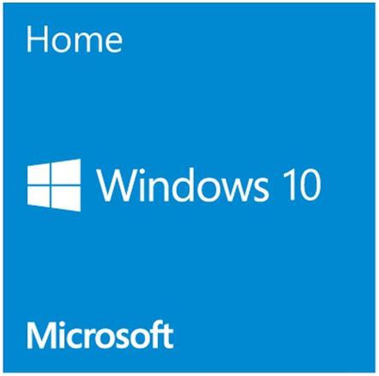 Microsoft Windows 10 Home, 64-bit, DVD - OEM