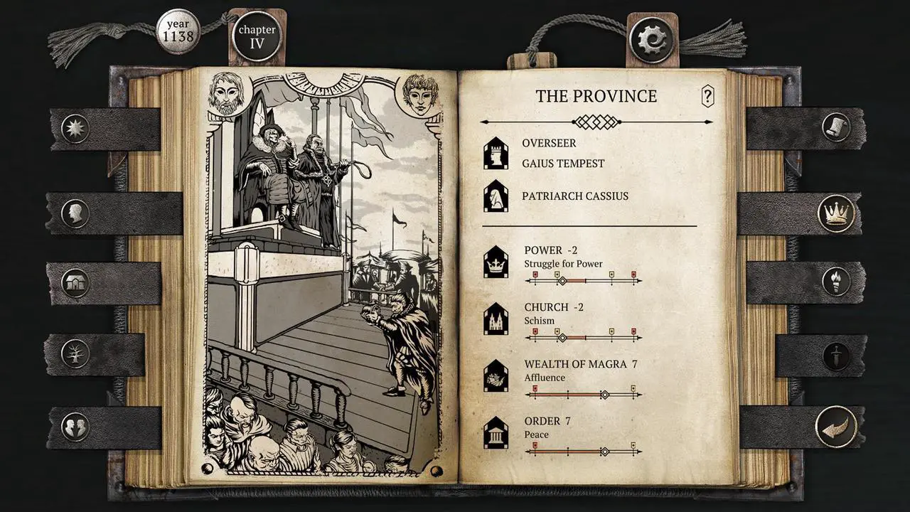 Alt view image 8 of 13 - The Life and Suffering of Sir Brante - PC [Steam Online Game Code]
