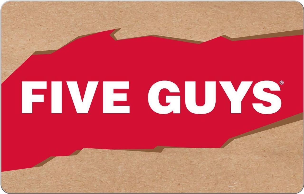 Main image of Five Guys $25 Gift Card (Email Delivery)