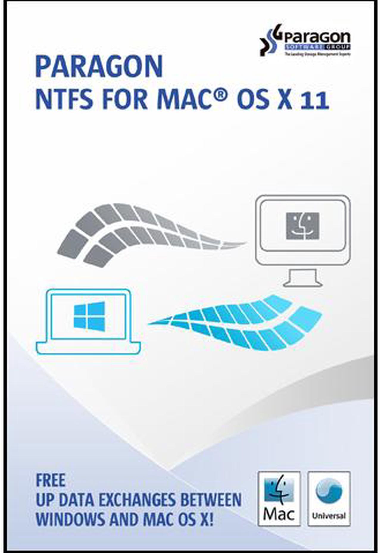 Main image of Paragon NTFS for Mac OS X 11