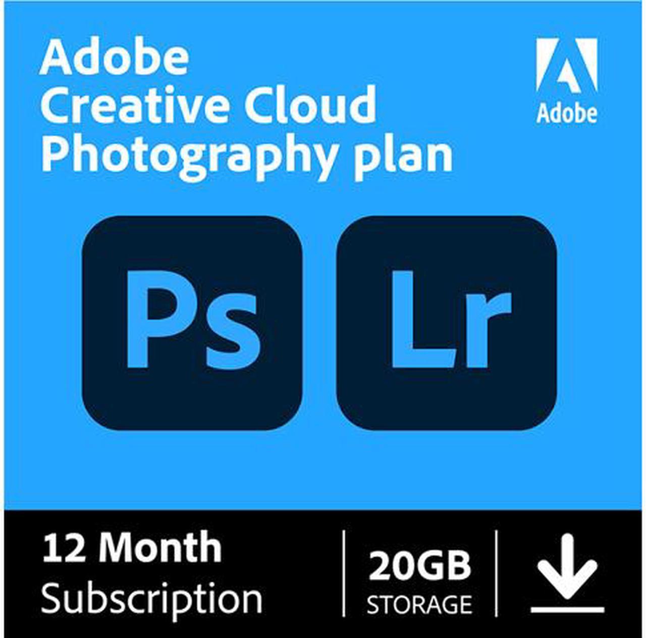 Adobe Creative Cloud Photography Plan