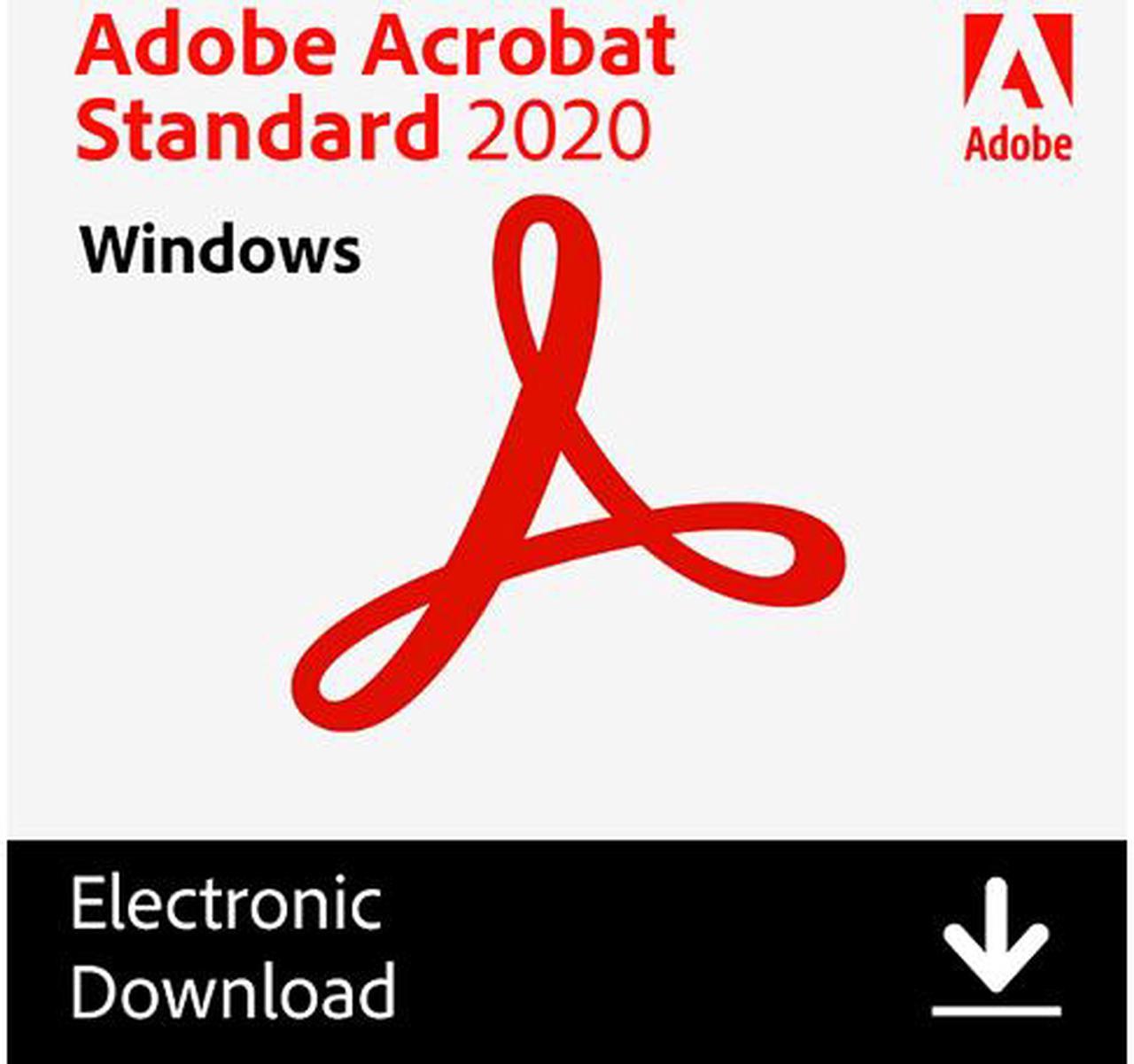 Adobe Acrobat Standard 2020