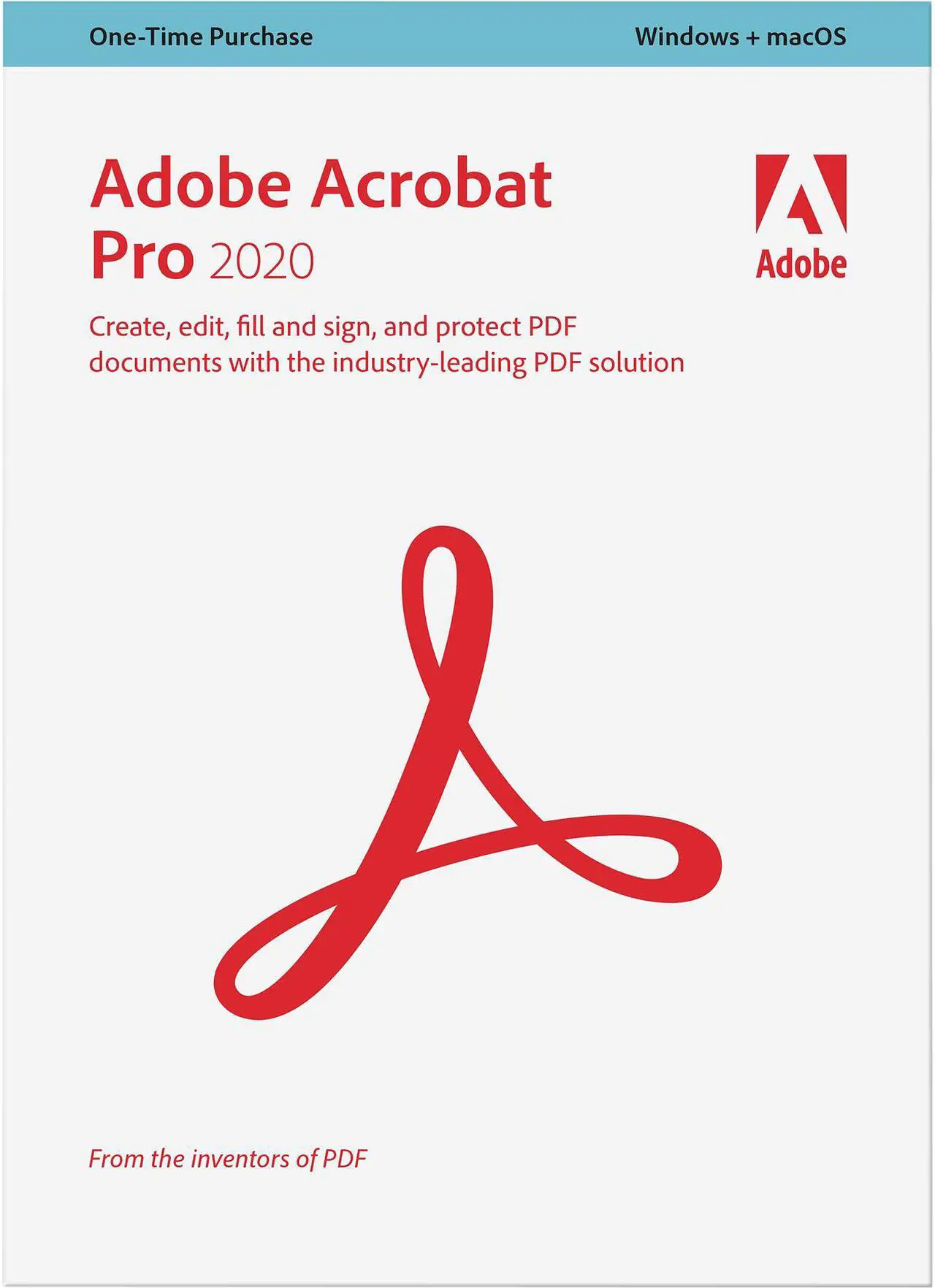 Main image of Adobe Acrobat Pro 2020 for Windows & Mac