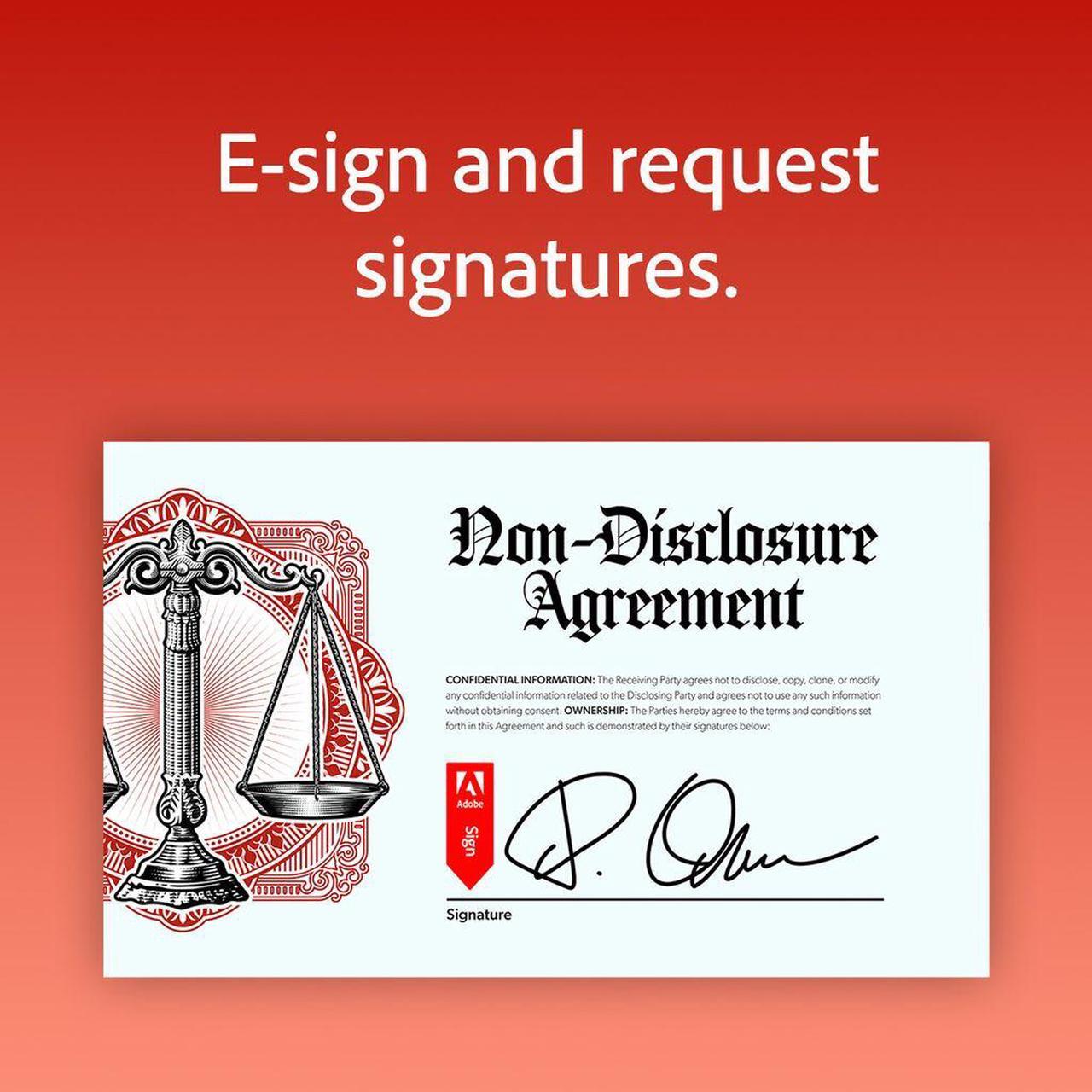 Alt view image 5 of 6 - Acrobat Pro - 12-Month Subscription | PDF Software | Convert, Edit, E-Sign, Protect |Activation Required [PC/Mac Download]