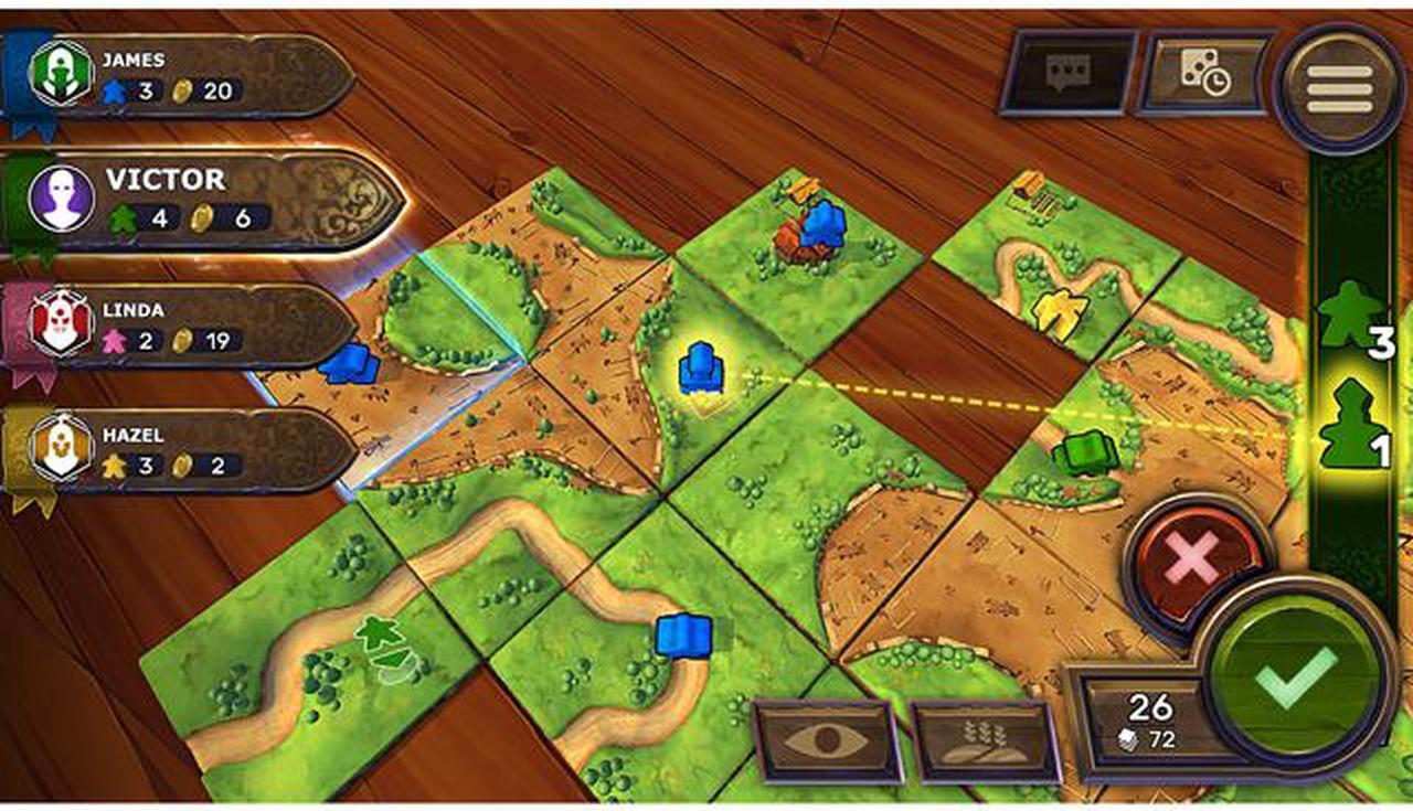 Alt view image 3 of 6 - Carcassonne [Online Game Code]