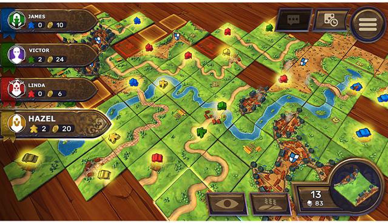 Alt view image 4 of 6 - Carcassonne [Online Game Code]
