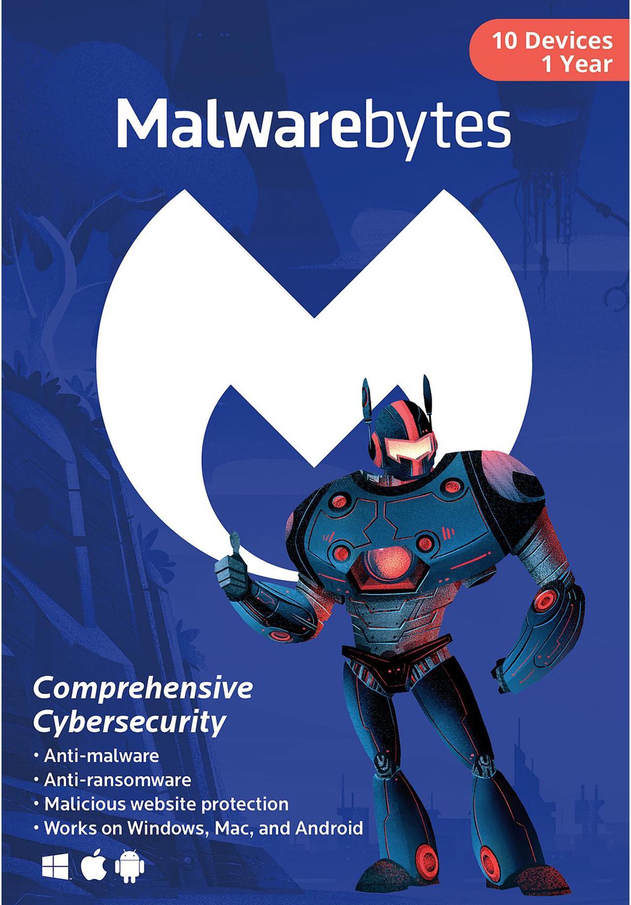 Main image of Malwarebytes Anti-Malware 3.0 - 10 Device / 1 Year [Key Card]
