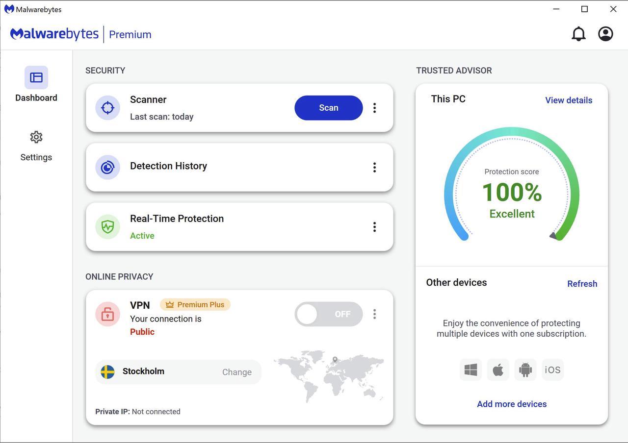 Alt view image 3 of 5 - Malwarebytes Premium - 1 -Device / 1 Year - Download
