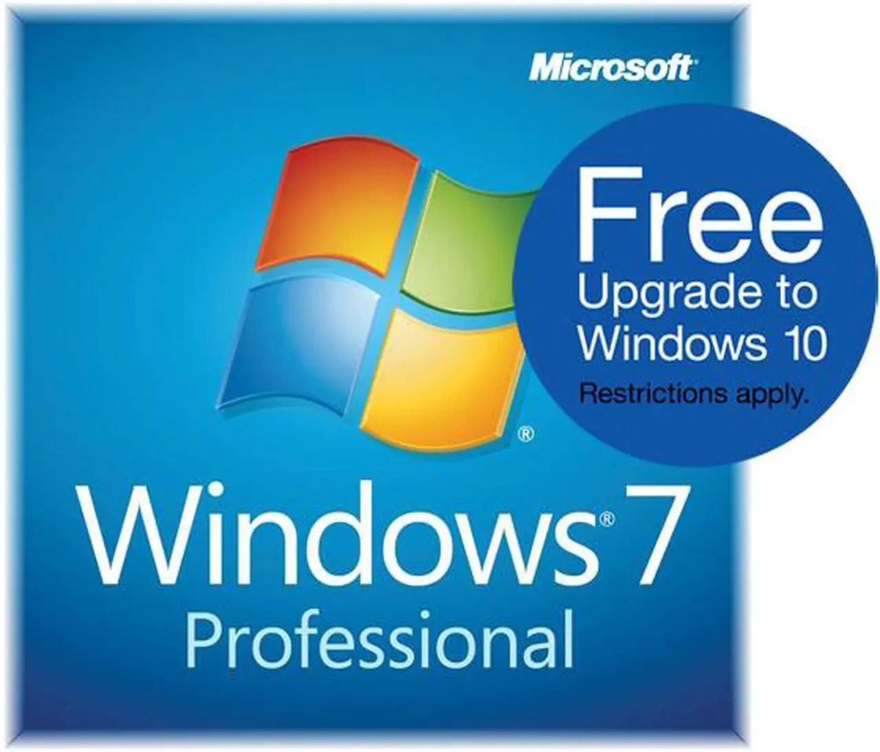 Main image of Microsoft Windows 7 Professional SP1 64-bit (3-Pack) - OEM
