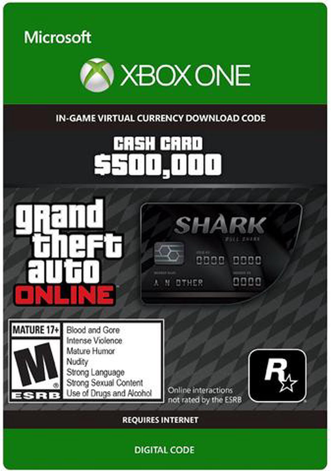 Main image of GTA V Bull Shark Cash Card Xbox One [Digital Code]