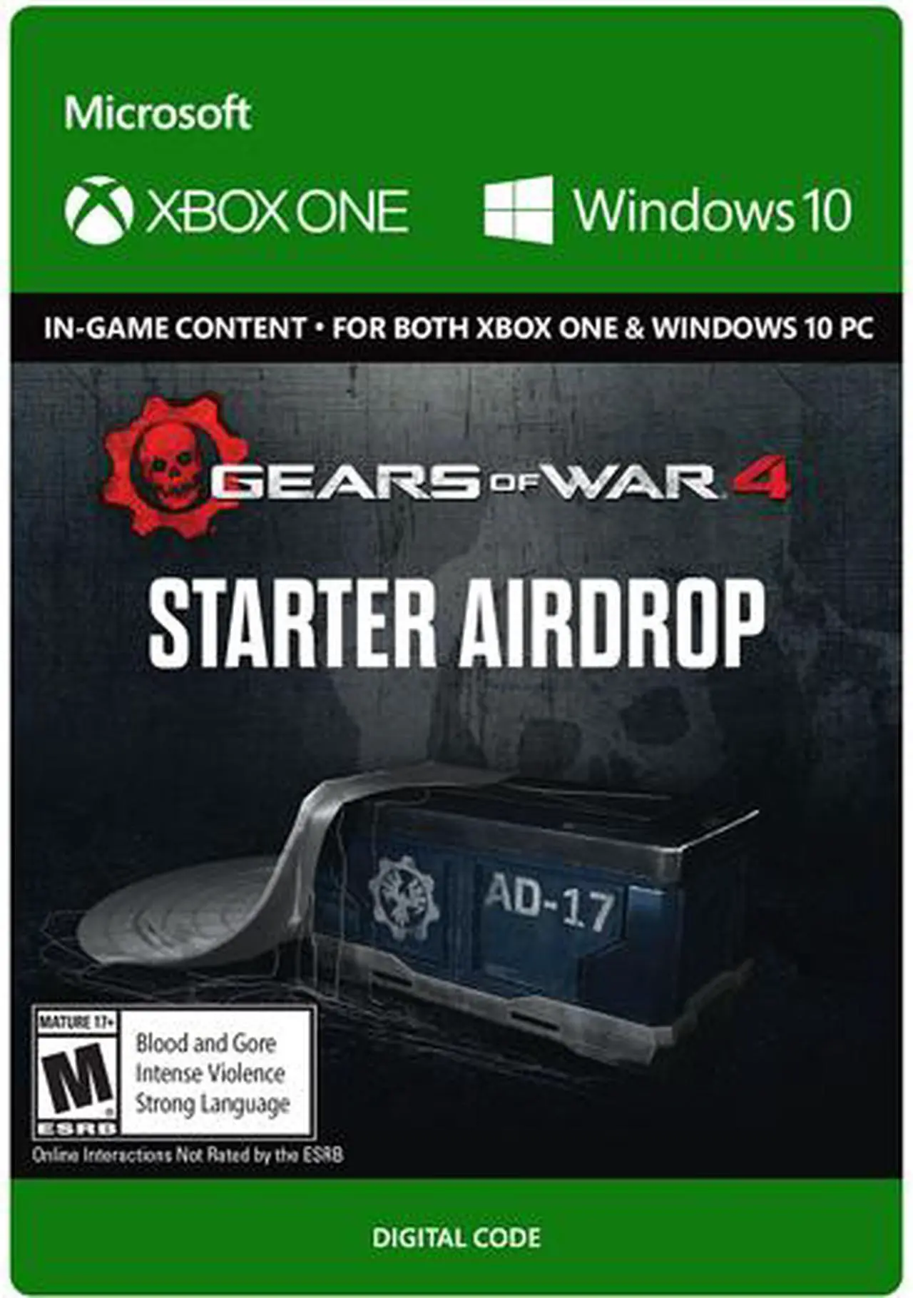 Main image of Gears of War 4: Starter Airdrop Xbox One / Windows 10 [Digital Code]
