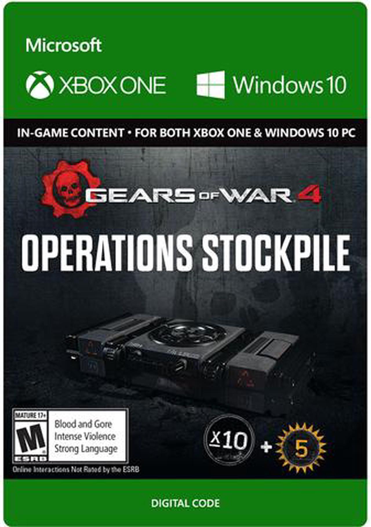 Main image of Gears of War 4: Operations Stockpile Xbox One / Windows 10 [Digital Code]